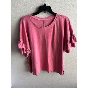 ❤️Gap Ruffle Sleeve Tee
